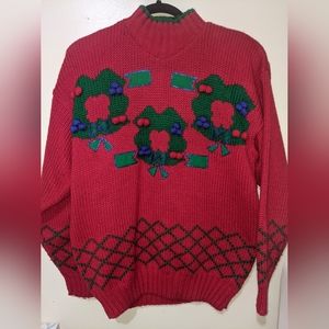 🎄Christmas Sale🔥🔥 Karen Scott Sweater Women's size L  with shoulder pads